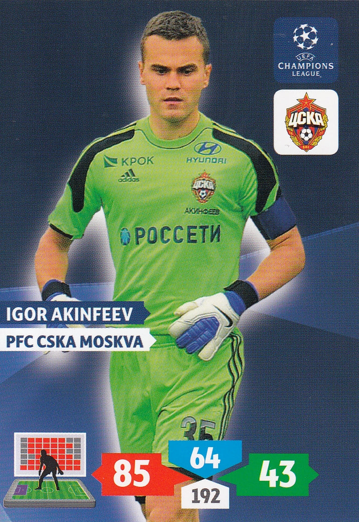 127. IGOR AKINFEEV - PFC CSKA MOSKVA