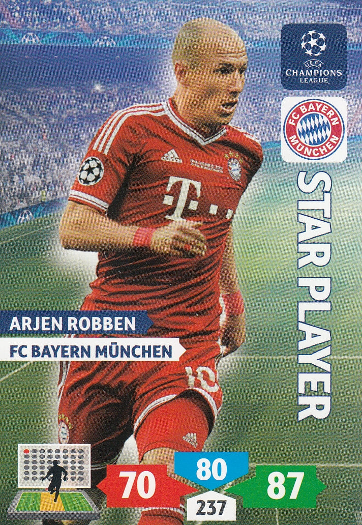 088. ARJEN ROBBEN - FC BAYERN MUNCHEN - STAR PLAYER