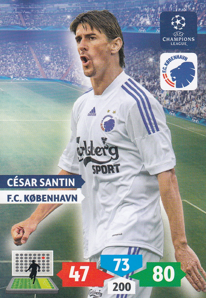 162. CESAR SANTIN - F.C. KØBENHAVN