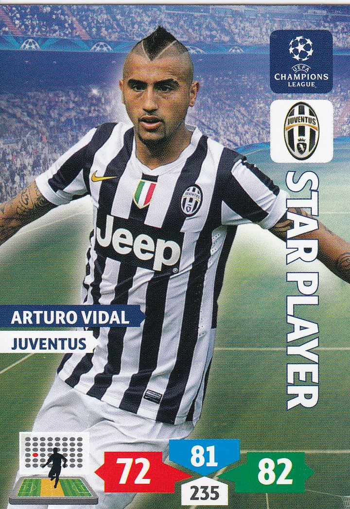 151. ARTURO VIDAL - JUVENTUS - STAR PLAYER