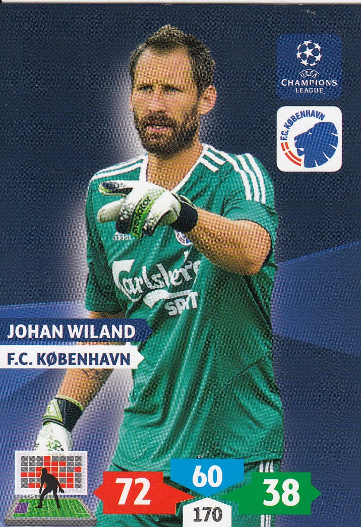 154. JOHAN WILAND - F.C. KØBENHAVN