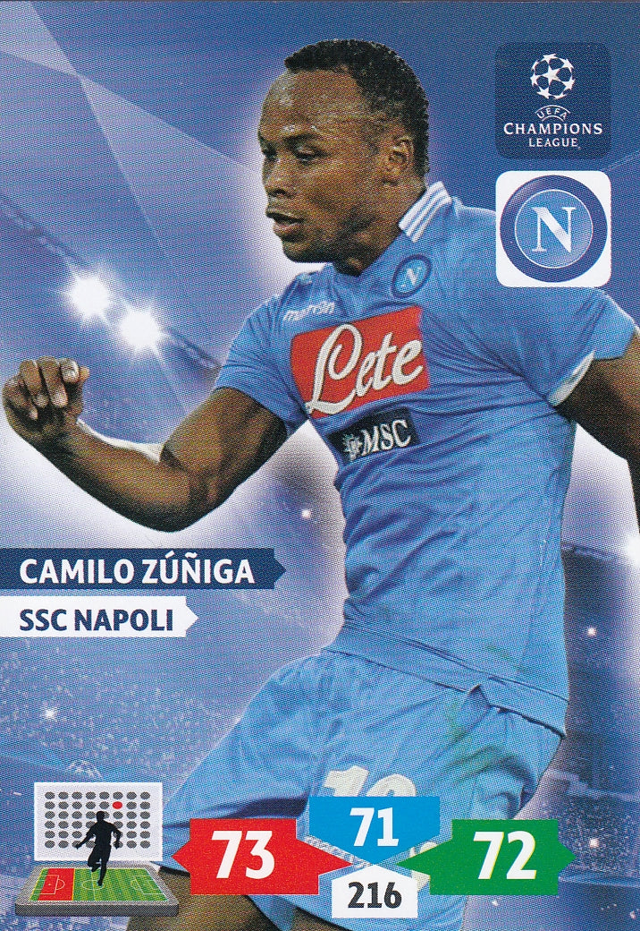 193. CAMILO ZUNIGA - SSC NAPOLI
