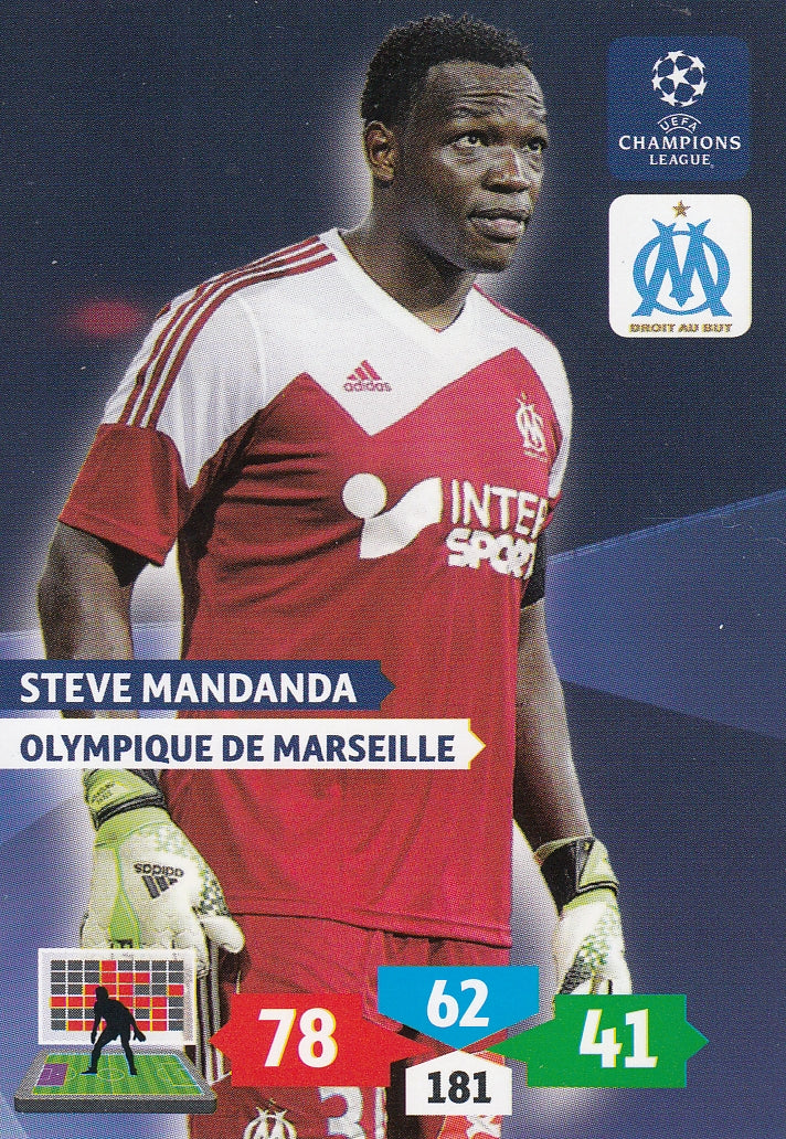 208. STEVE MANDANDA - OLYMPIQUE DE MARSEILLE