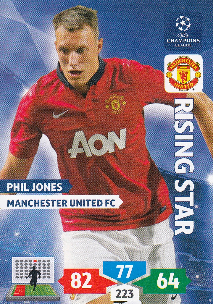 175. PHIL JONES - MANCHESTER UNITED - RISING STAR