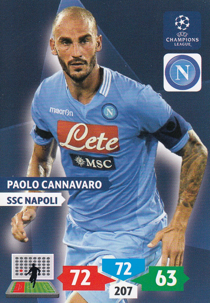 191. PAOLO CANNAVARO - SSC NAPOLI