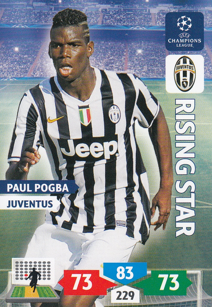 152. PAUL POGBA - JUVENTUS - RISING STAR