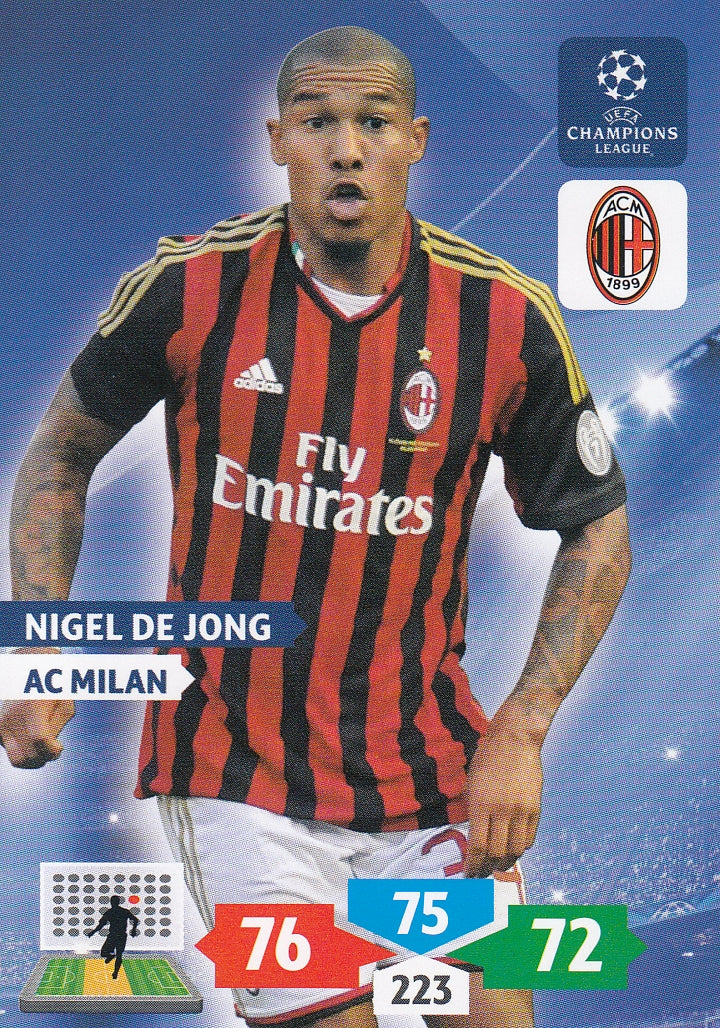 186. NIGEL DE JONG - AC MILAN