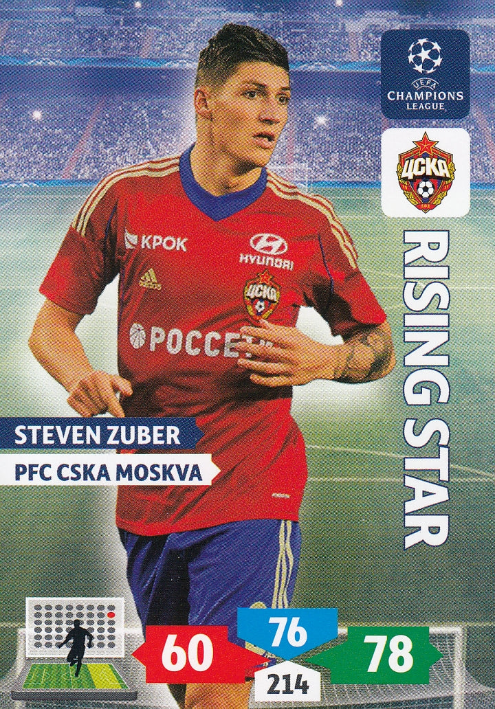 134. STEVEN ZUBER - PFC CSKA MOSKVA - RISING STAR