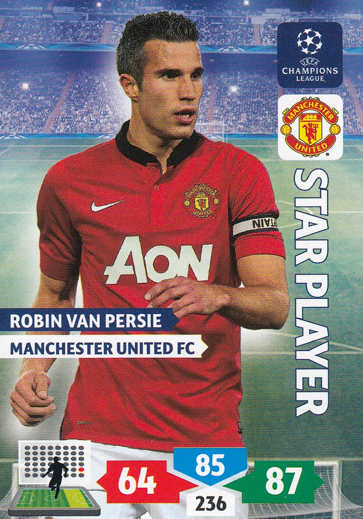 179. ROBIN VAN PERSIE - MANCHESTER UNITED - STAR PLAYER