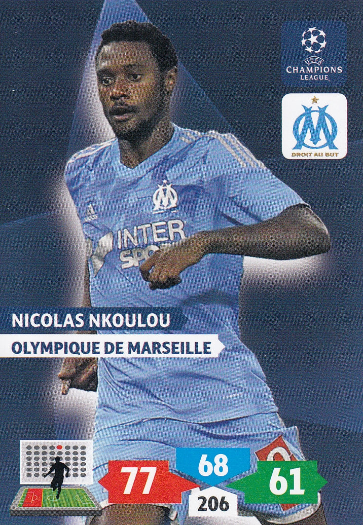 209. NICOLAS NKOULOU - OLYMPIQUE DE MARSEILLE