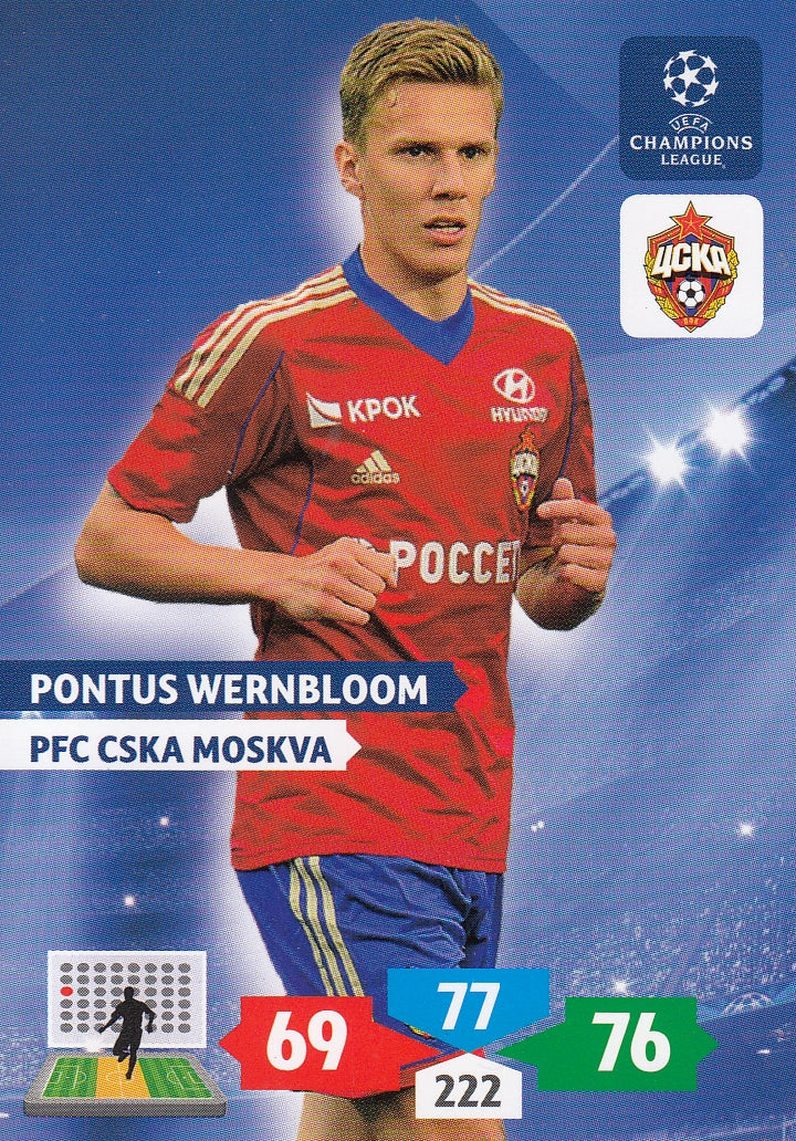 132. PONTUS WERNBLOOM - PFC CSKA MOSKVA