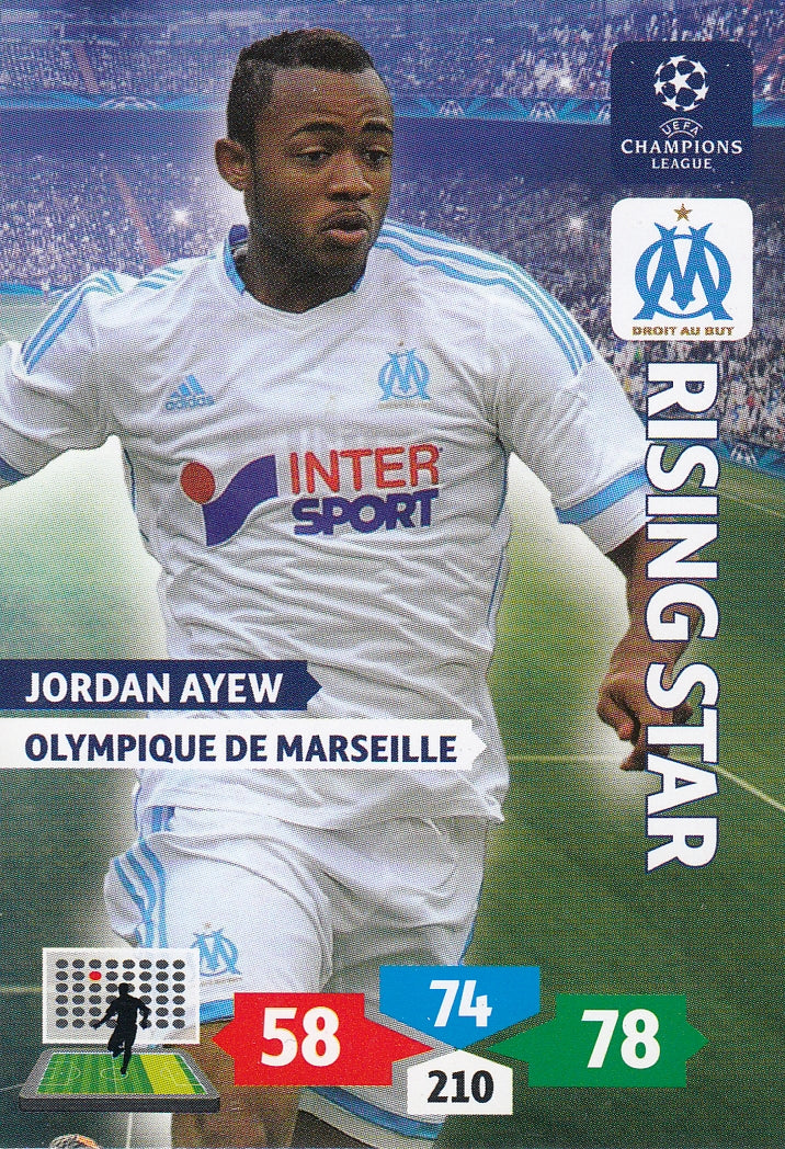 216. JORDAN AYEW - OLYMPIQUE DE MARSEILLE - RISING STAR