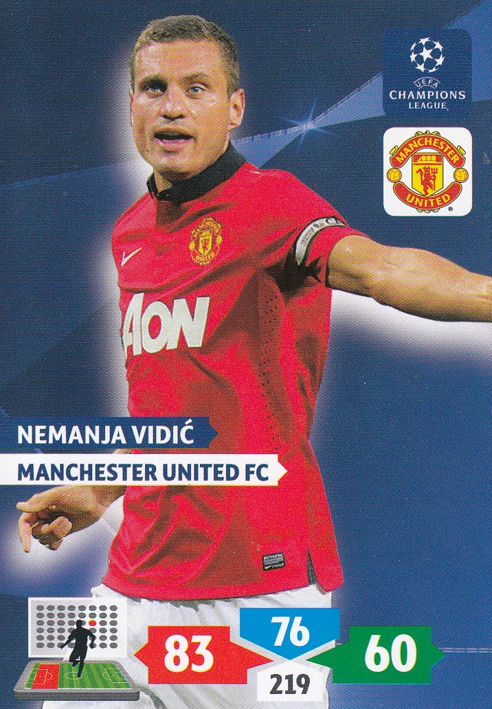 174. NEMANJA VIDIC - MANCHESTER UNITED