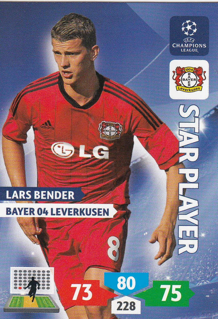 078. LARS BENDER - BAYER 04 LEVERKUSEN - STAR PLAYER