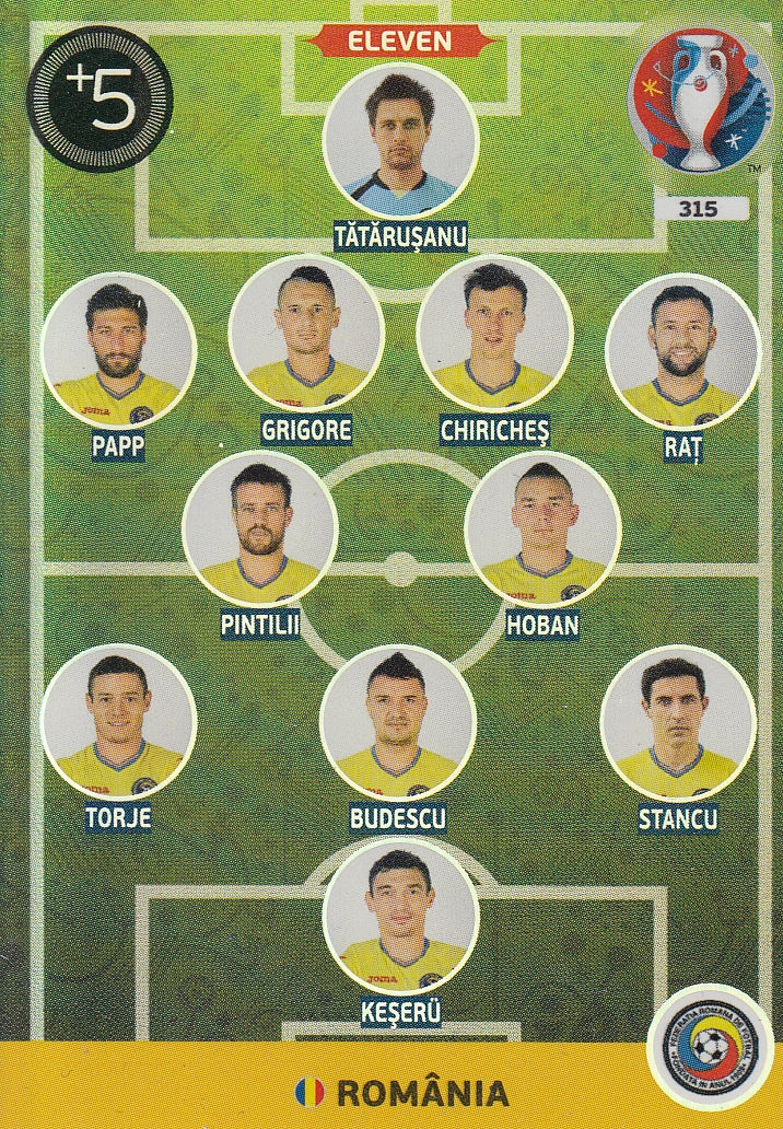 315. ROMANIA - ELEVEN