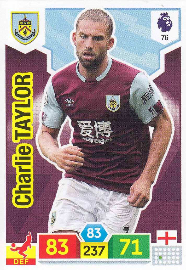 076. CHARLIE TAYLOR - BURNLEY