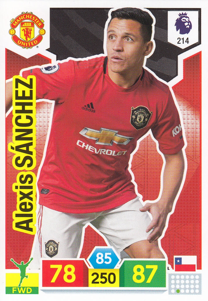 214. ALEXIS SANCHEZ - MANCHESTER UNITED