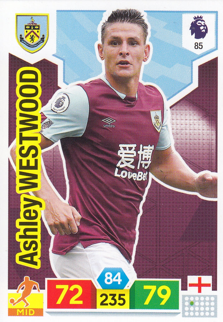 085. ASHLEY WESTWOOD - BURNLEY