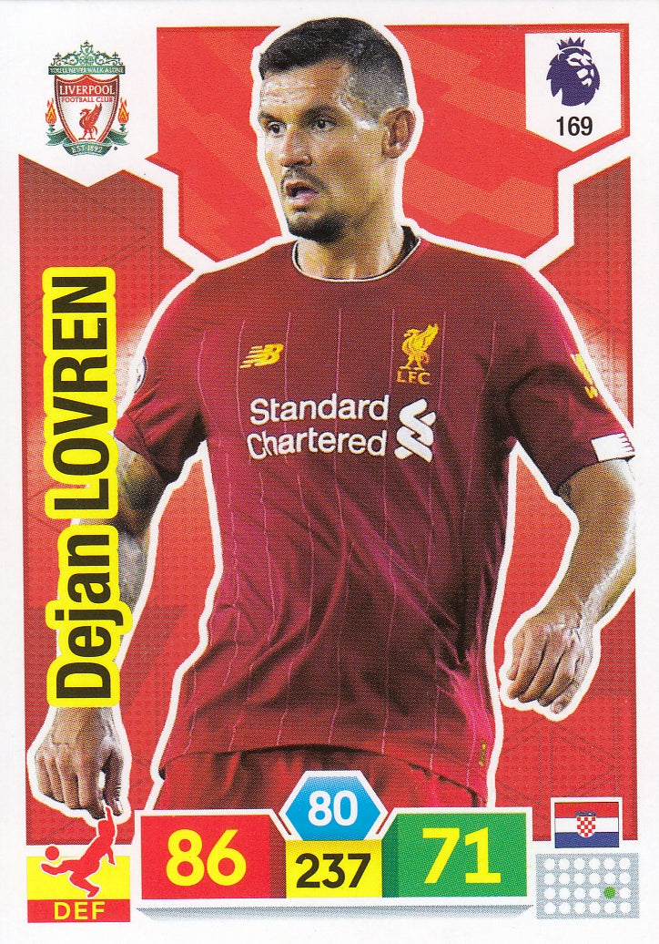 169. DEJAN LOVREN - LIVERPOOL