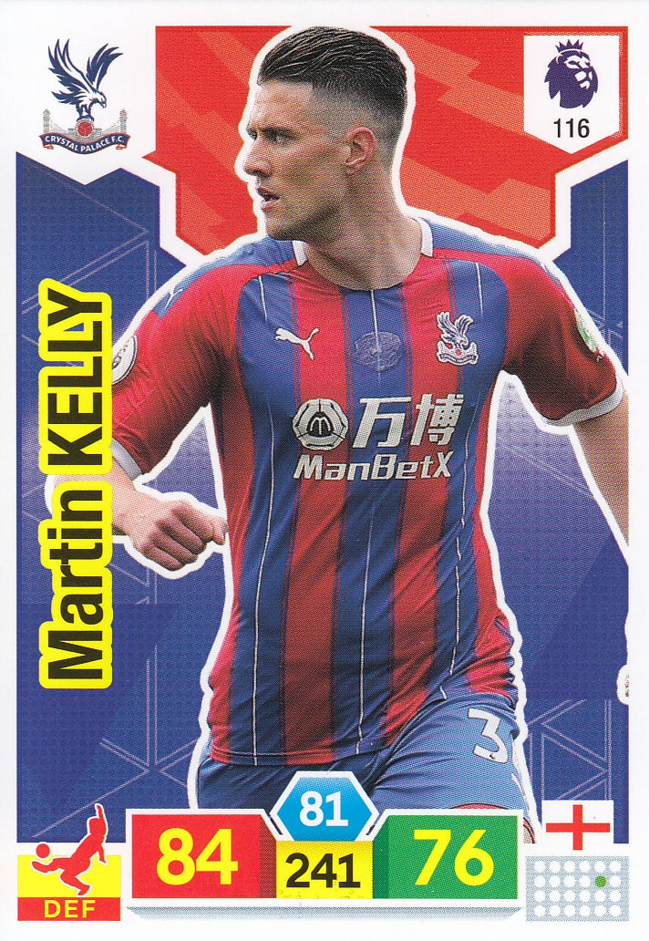 116. MARTIN KELLY - CRYSTAL PALACE