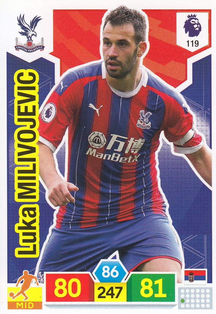 119. LUKA MILIVOJEVIC - CRYSTAL PALACE