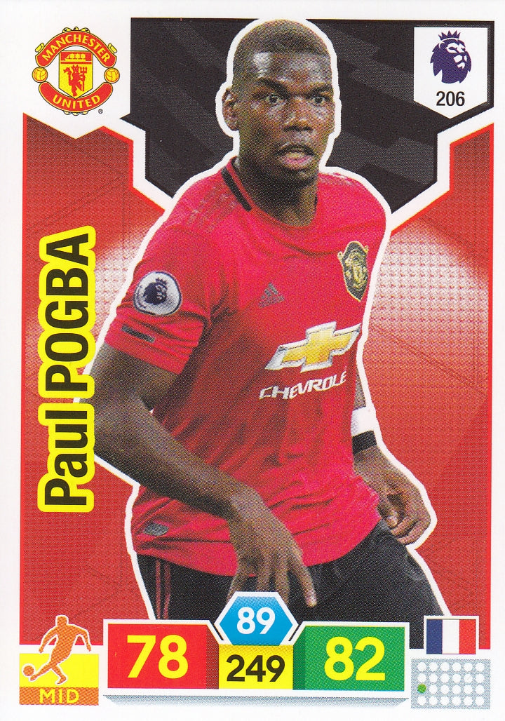 206. PAUL POGBA - MANCHESTER UNITED