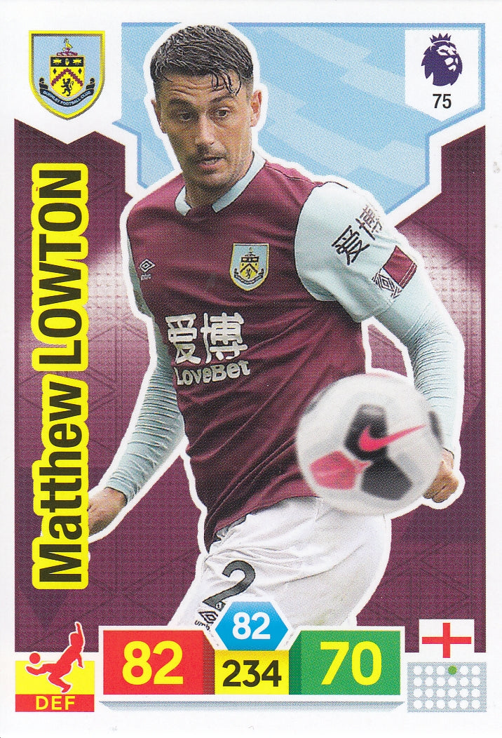 075. MATTHEW LOWTON - BURNLEY