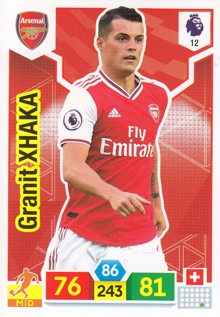 012. GRANIT XHAKA - ARSENAL
