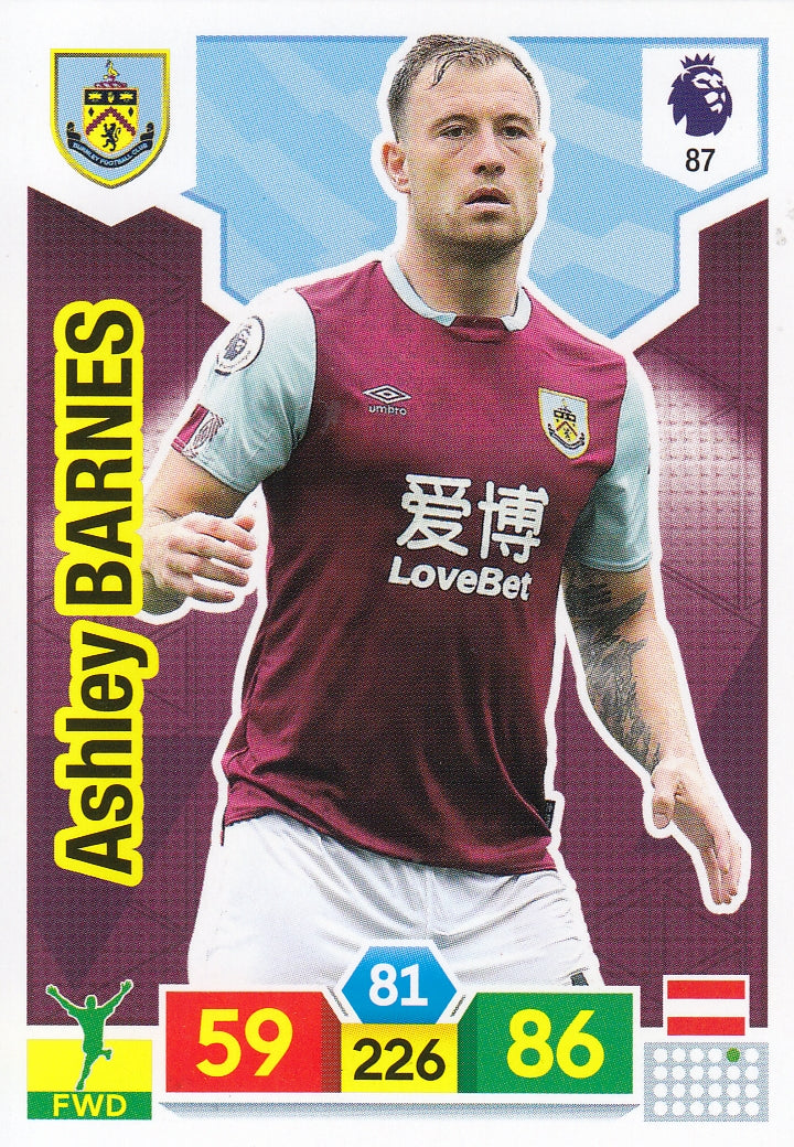 087. ASHLEY BARNES - BURNLEY