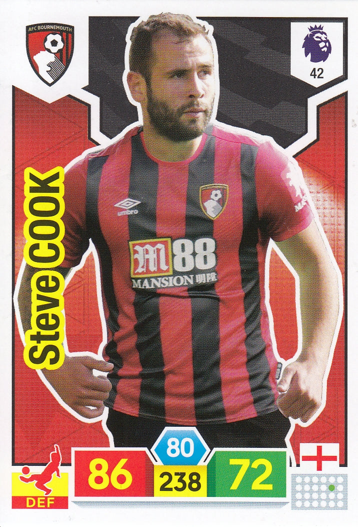 042. STEVE COOK - BOURNEMOUTH
