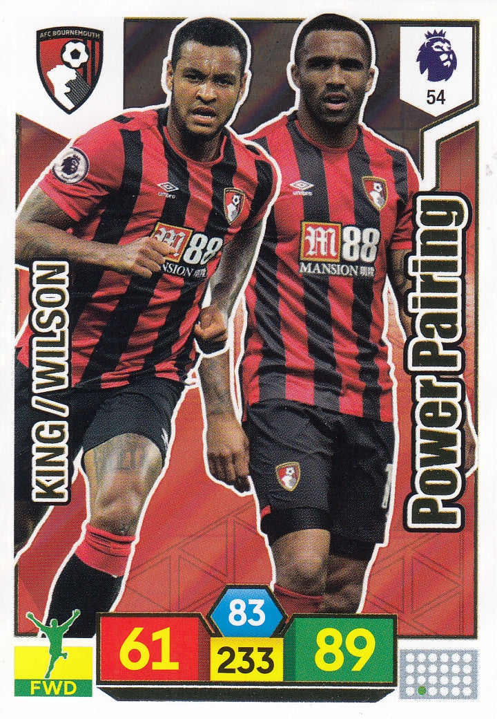 054. KING / WILSON - BOURNEMOUTH - POWER PAIRING