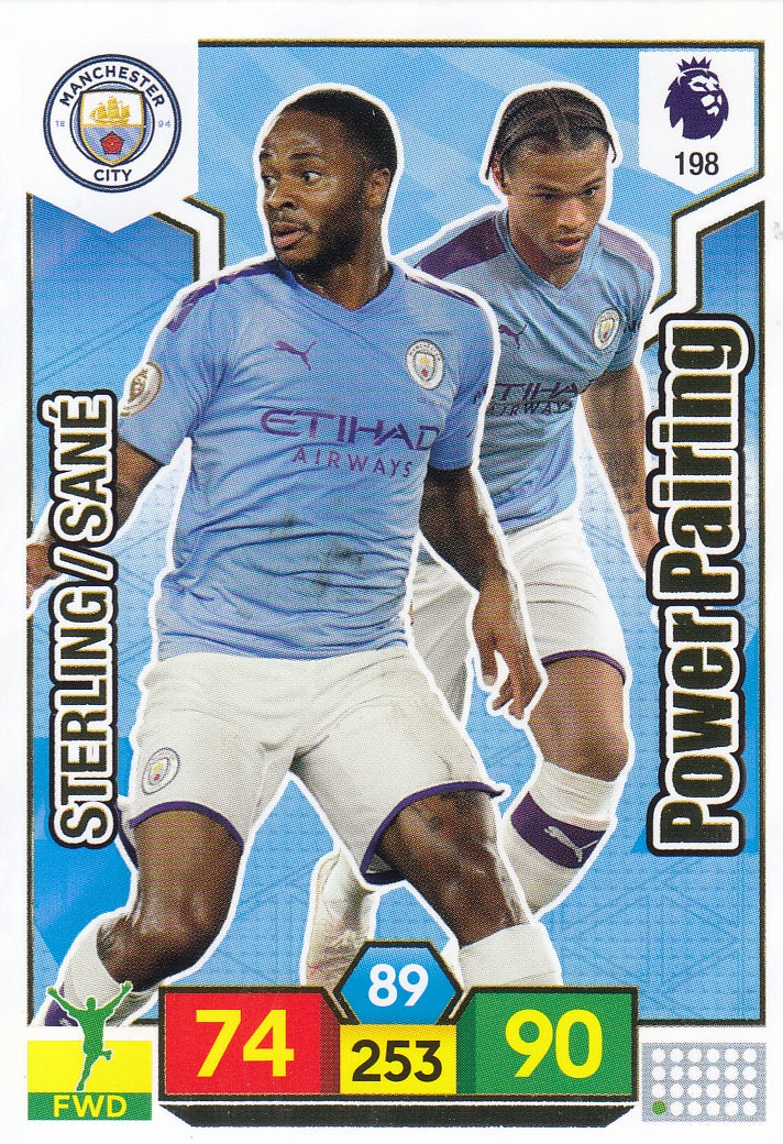 198. STERLING / SANE - MANCHESTER CITY - POWER PAIRING