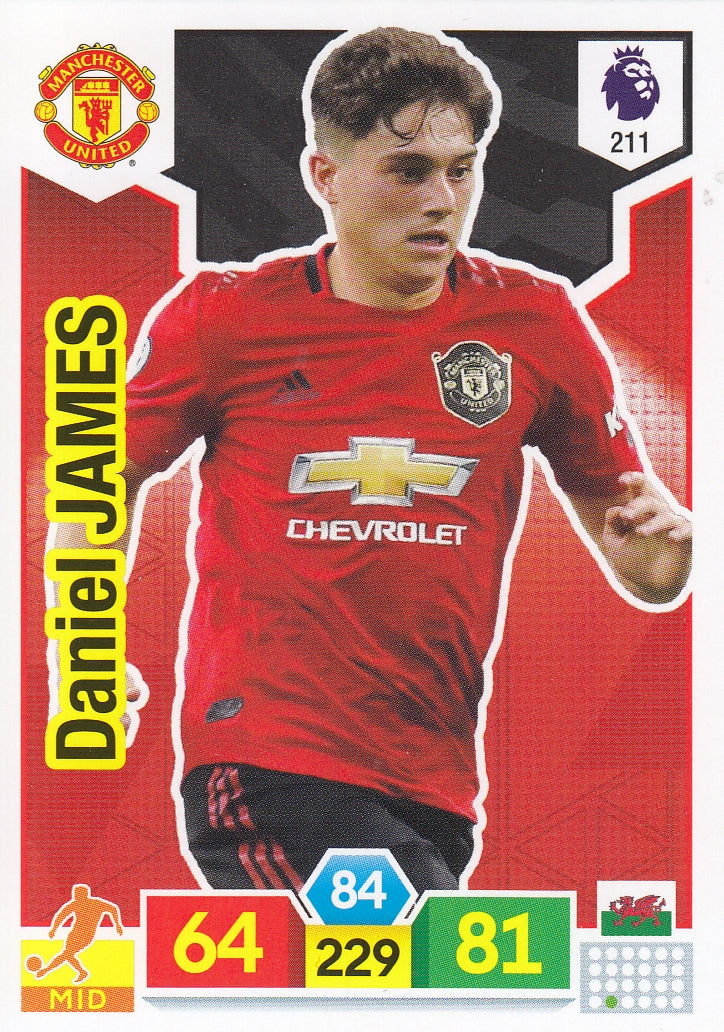 211. DANIEL JAMES - MANCHESTER UNITED