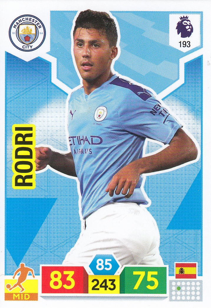 193. RODRI - MANCHESTER CITY