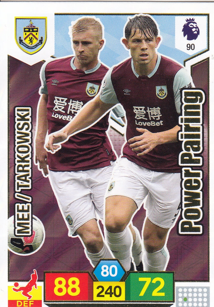090. MEE / TARKOWSKI - BURNLEY - POWER PAIRING