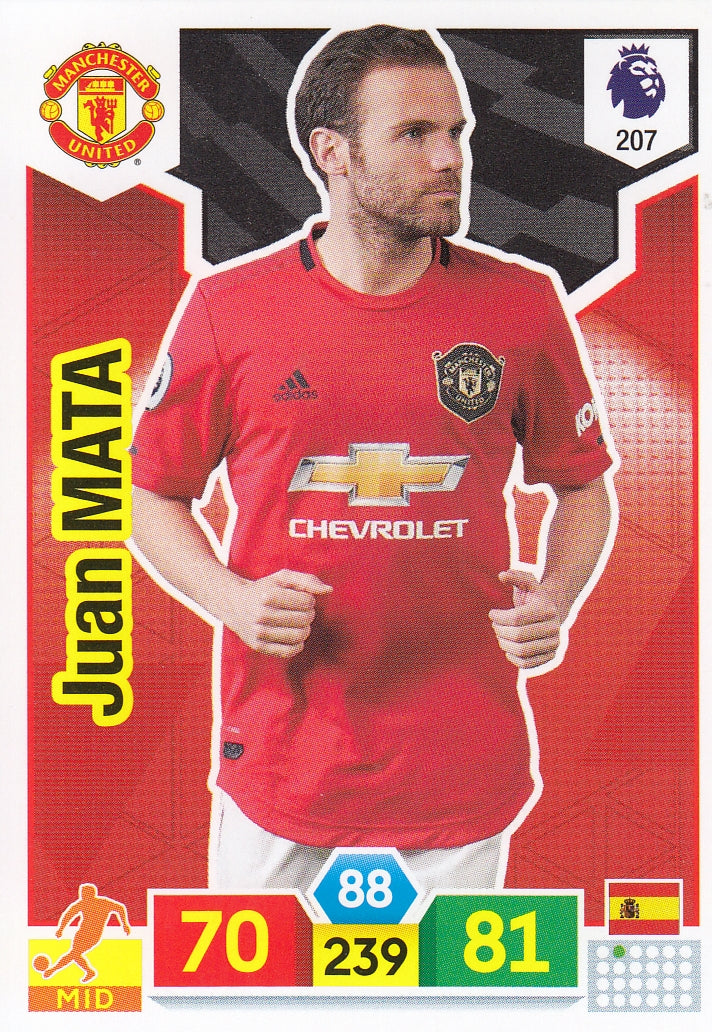 207. JUAN MATA - MANCHESTER UNITED