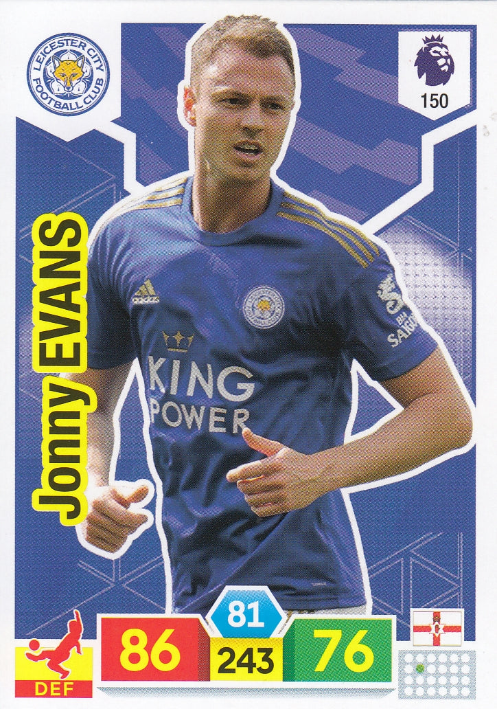 150. JONNY EVANS - LEICESTER