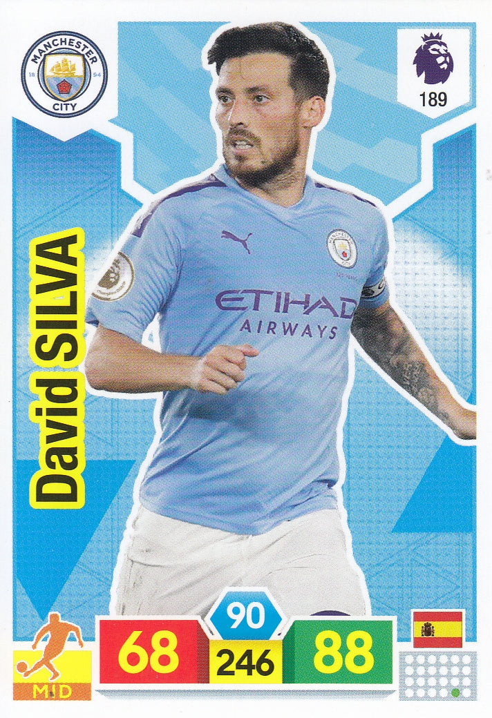189. DAVID SILVA - MANCHESTER CITY