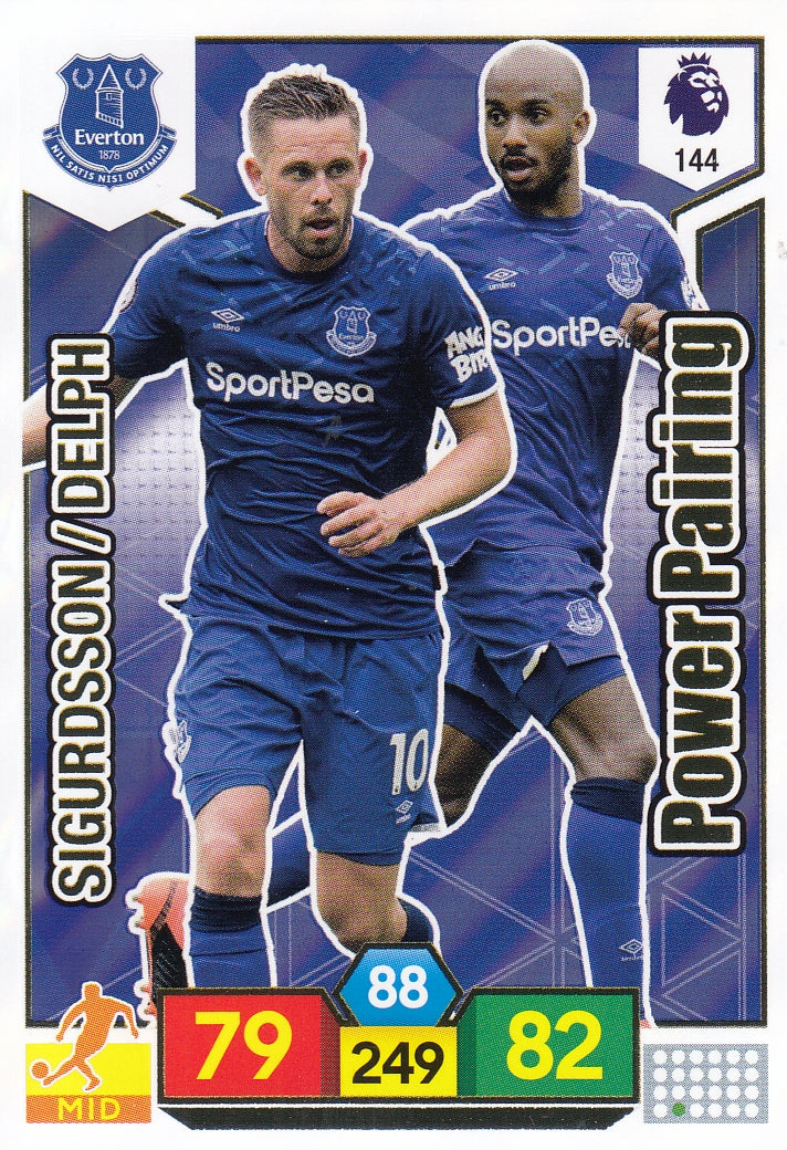 144. SIGURDSSON / DELPH - EVERTON - POWER PAIRING