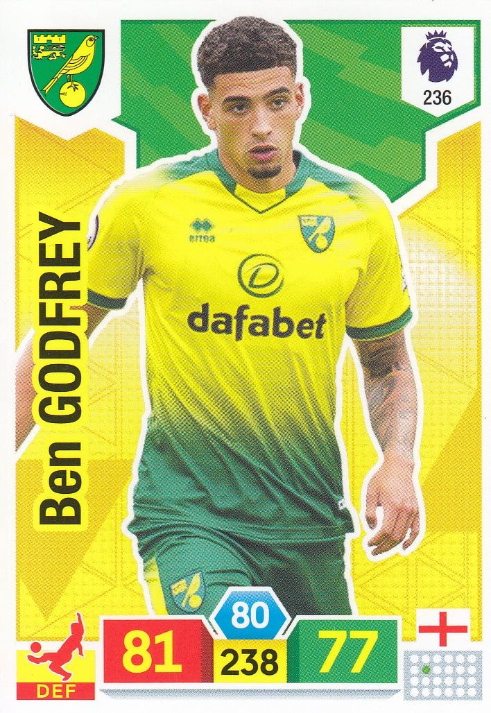 236. BEN GODFREY - NORWICH CITY
