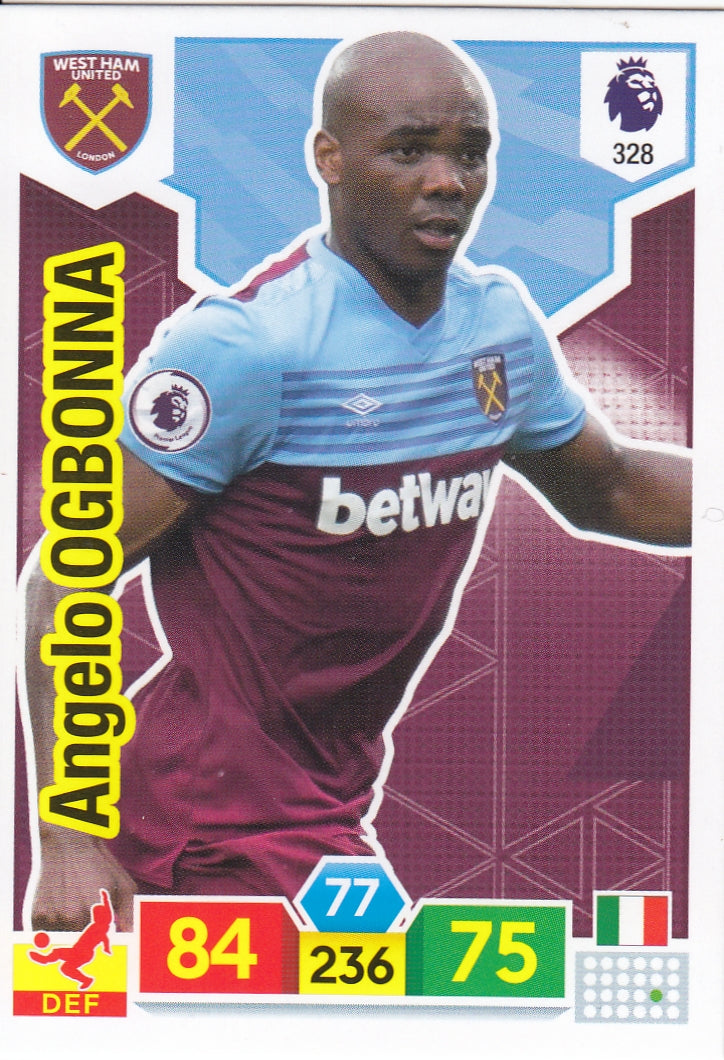 328. ANGELO OGBONNA - WEST HAM