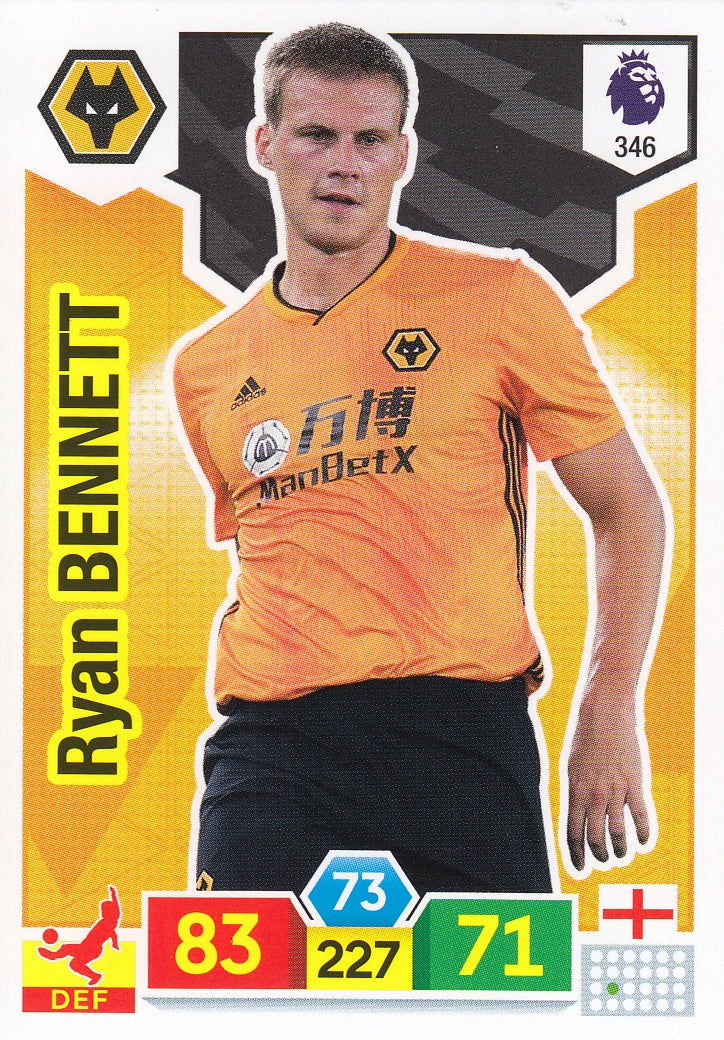 346. RYAN BENNETT - WOLVERHAMPTON