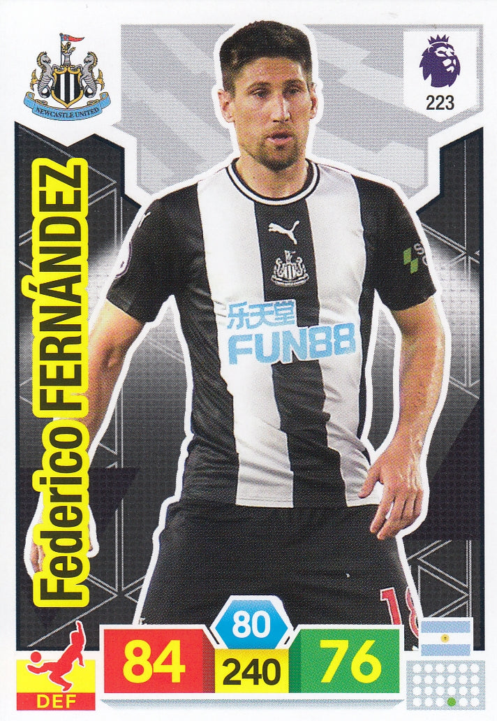 223. FEDERICO FERNANDEZ - NEWCASTLE UNITED