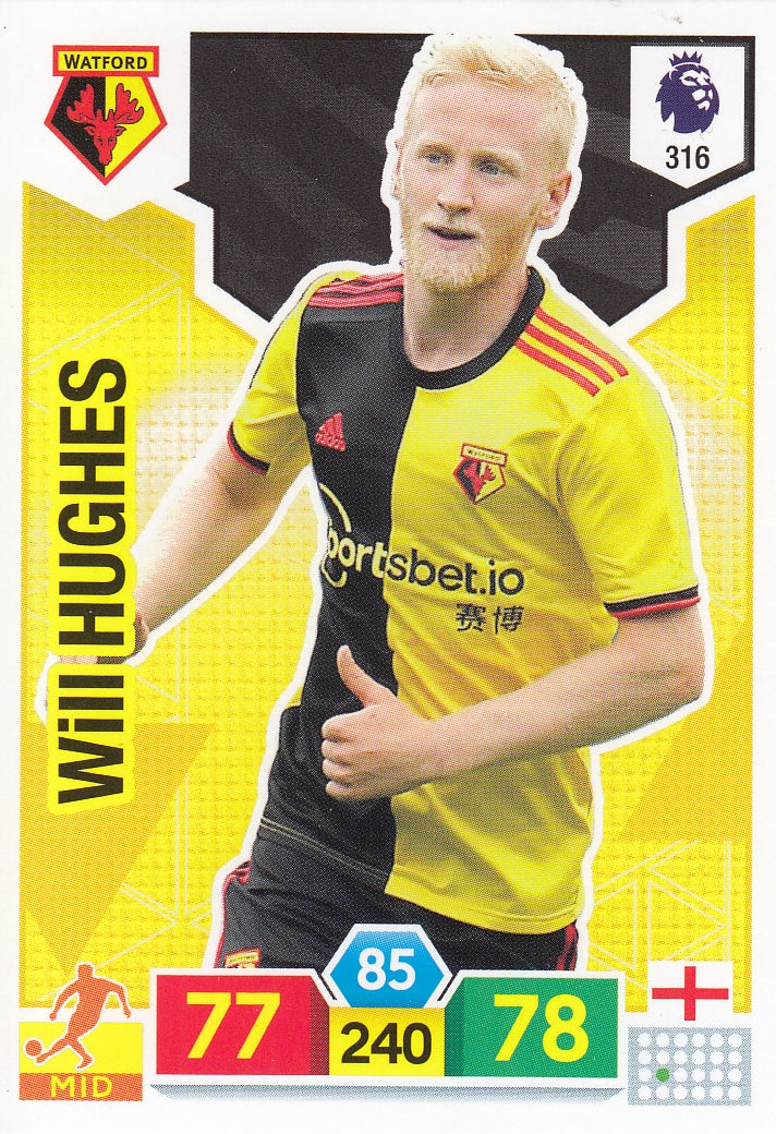316. WILL HUGHES - WATFORD