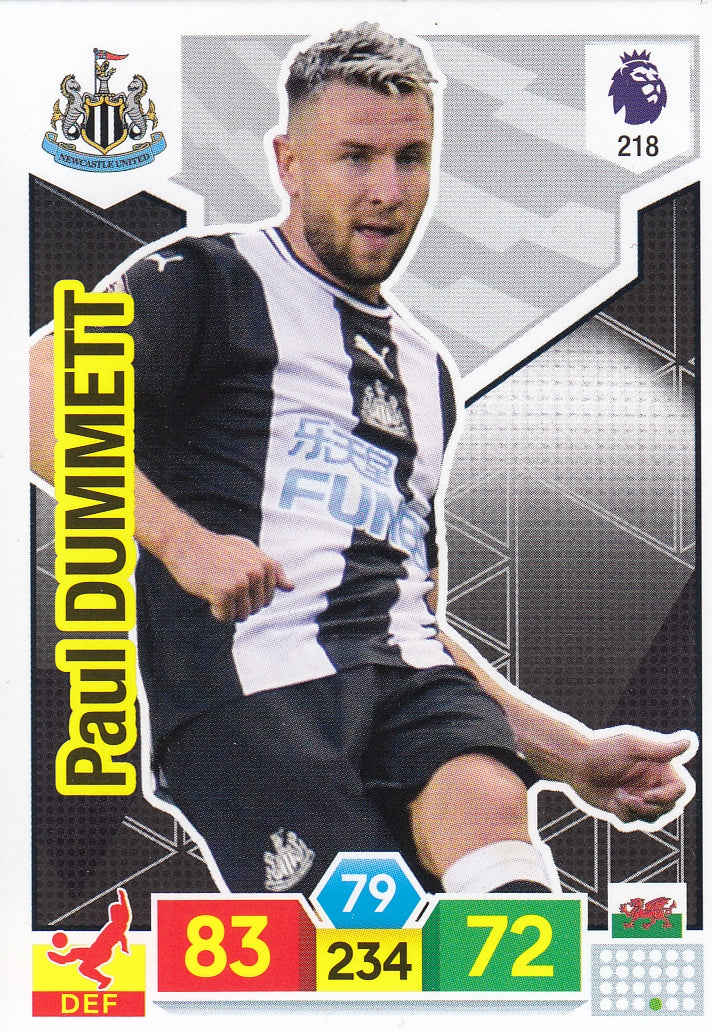 218. PAUL DUMMETT - NEWCASTLE UNITED