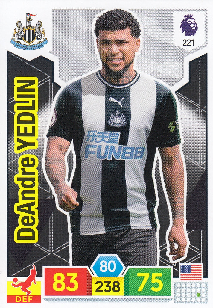 221. DE ANDRE YEDLIN - NEWCASTLE UNITED