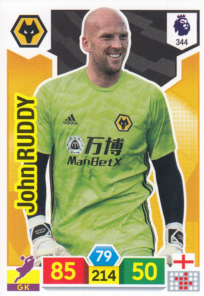 344. JOHN RUDDY - WOLVERHAMPTON