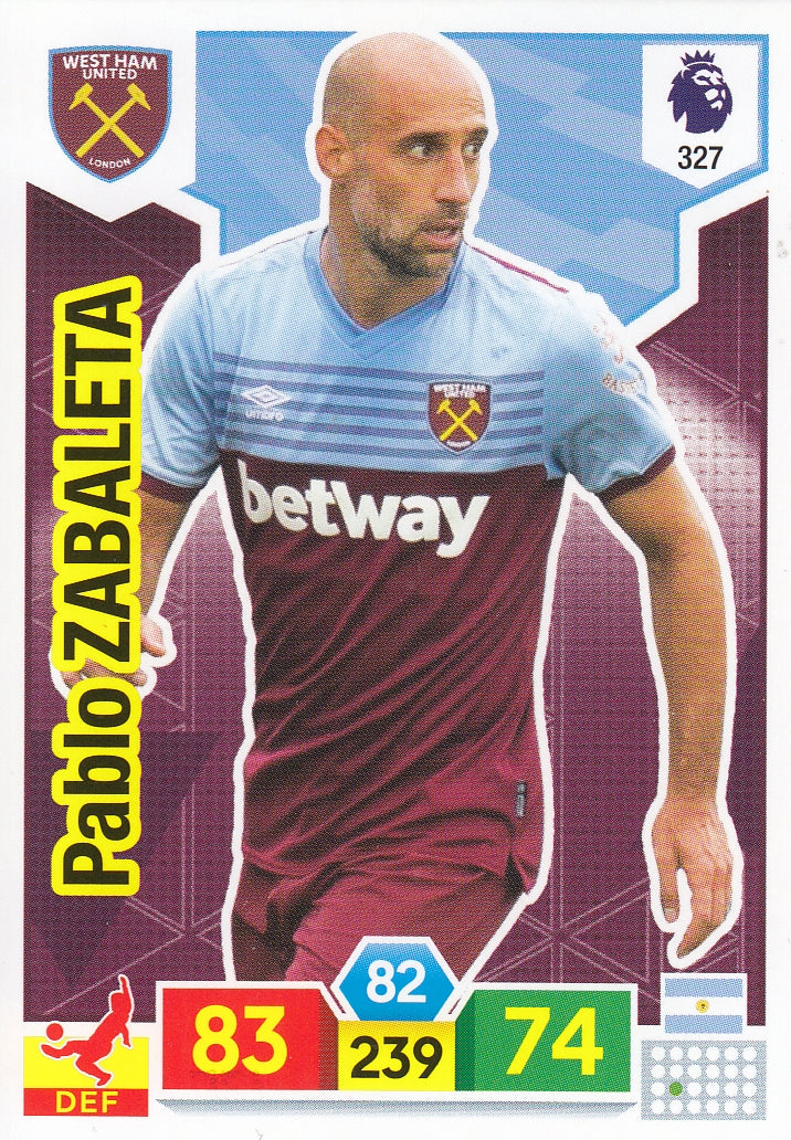 327. PABLO ZABALETA - WEST HAM