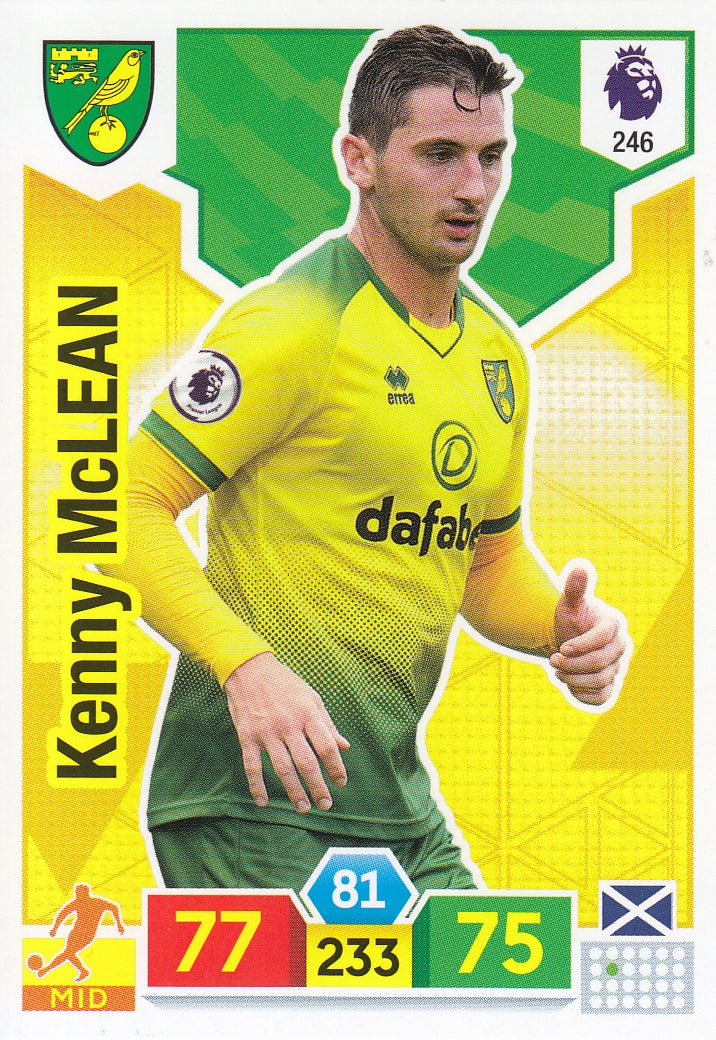 246. KENNY MCLEAN - NORWICH CITY