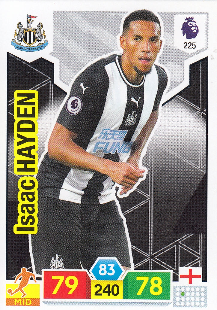 225. ISAAC HAYDEN - NEWCASTLE UNITED